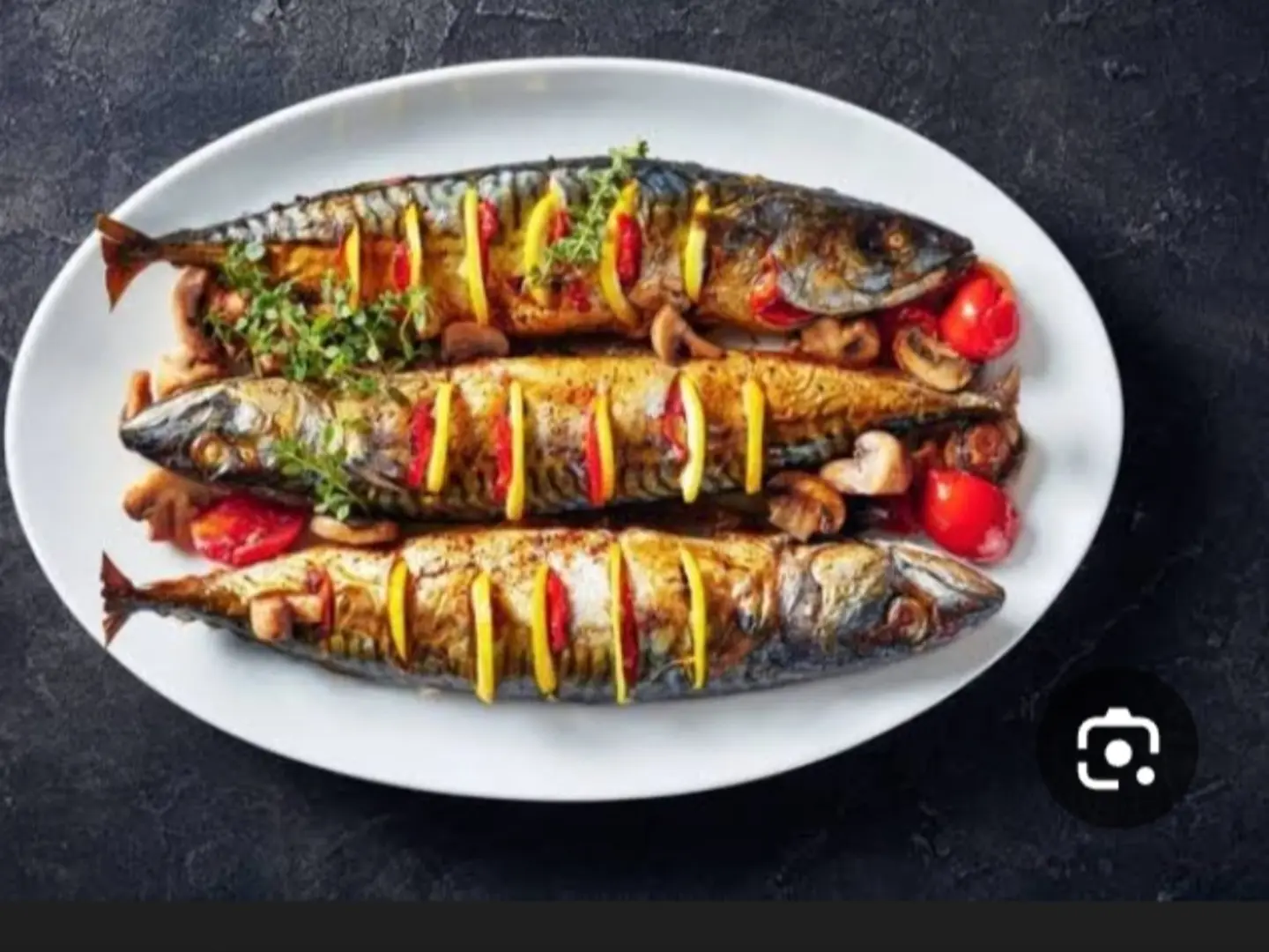 وجبه مكريال زيت وليمون