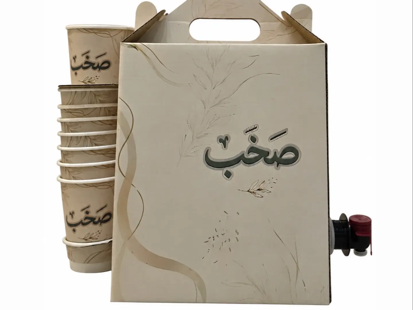بوكس قهوة اليوم لتر ونص