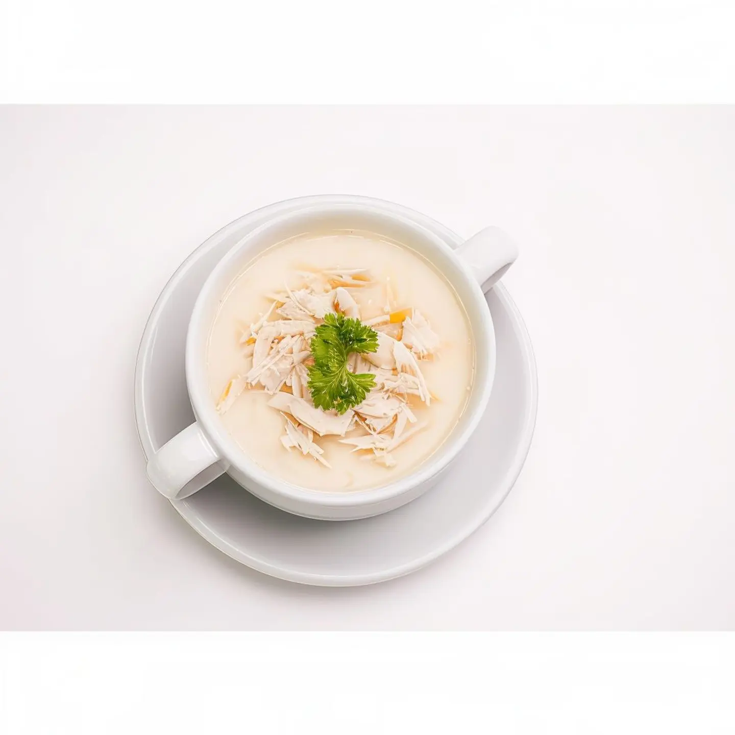 شوربة كريمة الدجاج