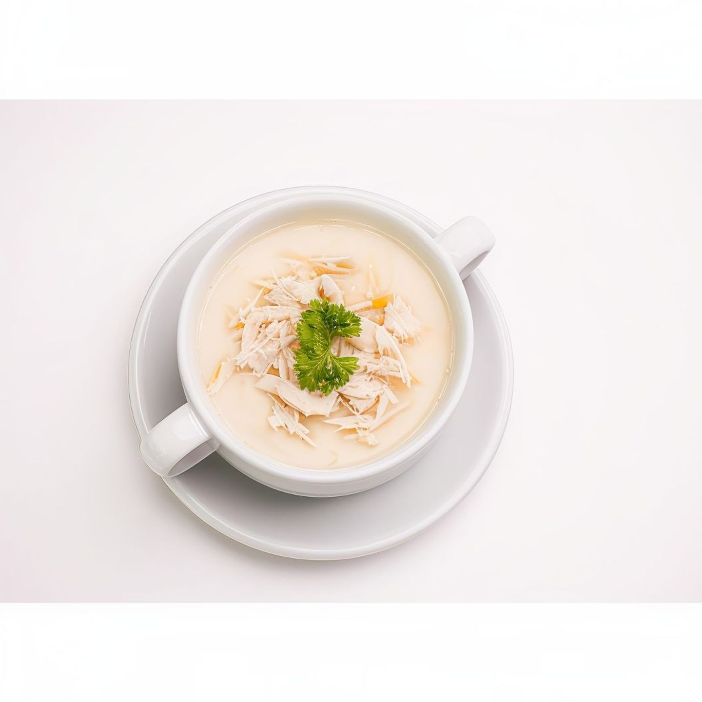 شوربة كريمة الدجاج