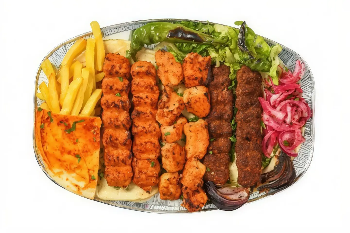 Family Grill Plate One And A Quarter Kilograms