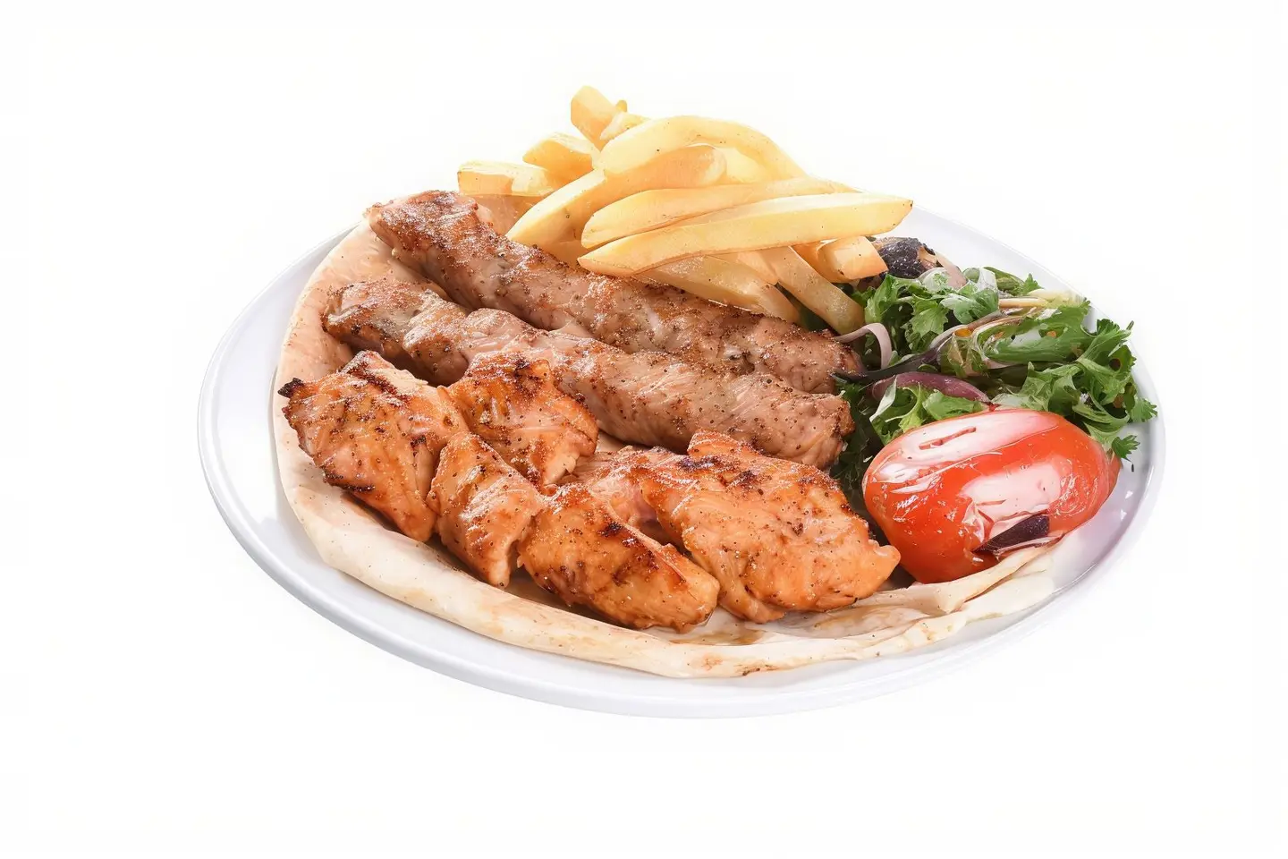 Mixed Grilled Chicken And Meat