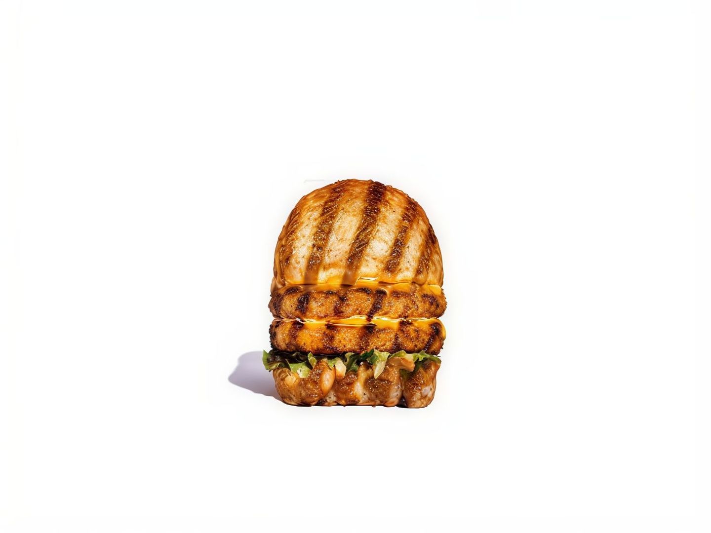 The Flame Chicken Burger