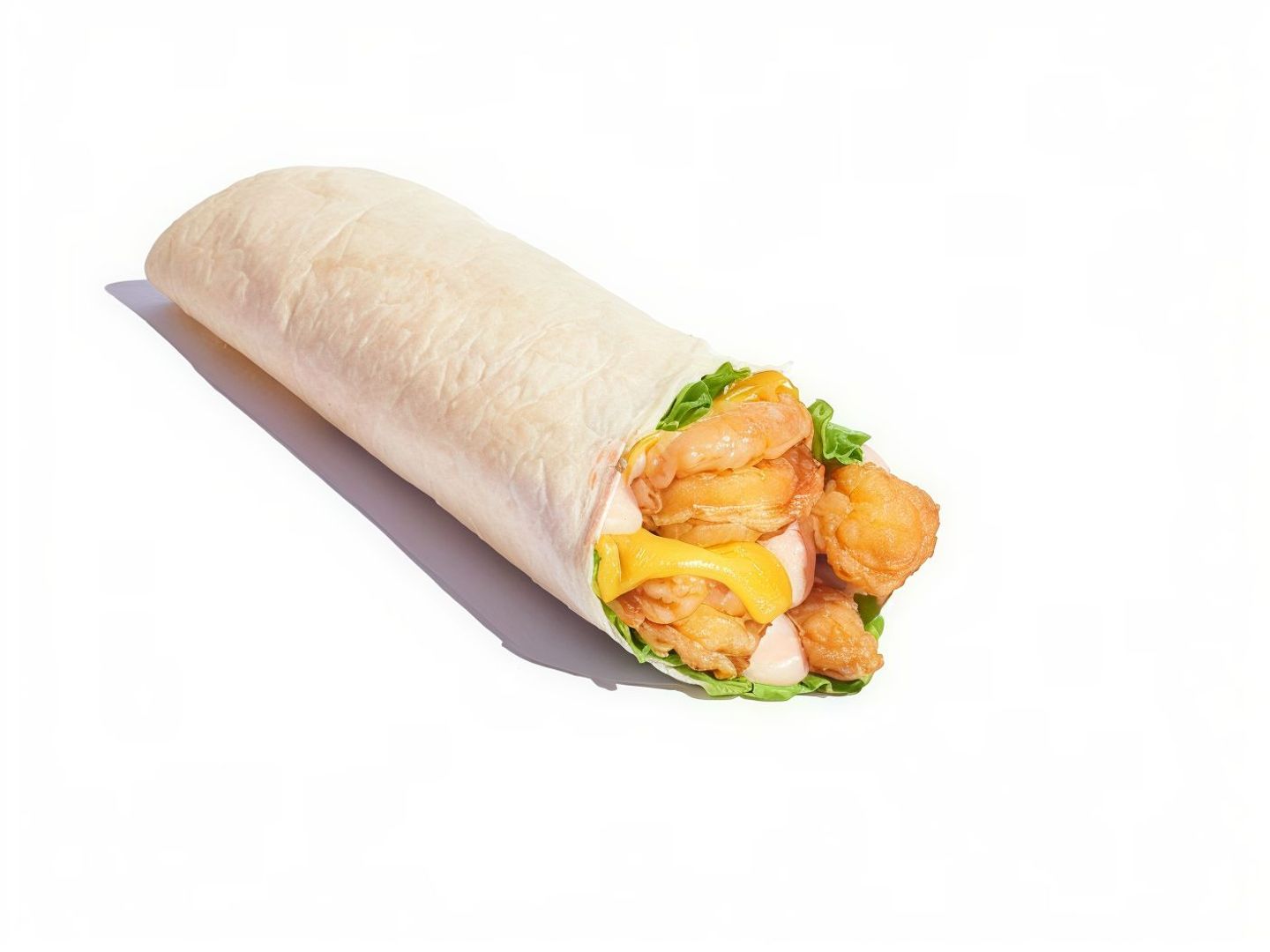 Mini Wrap Shrimp Sandwich