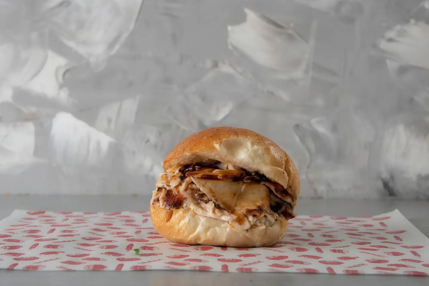 Shawarma Burger On Coal - Plain