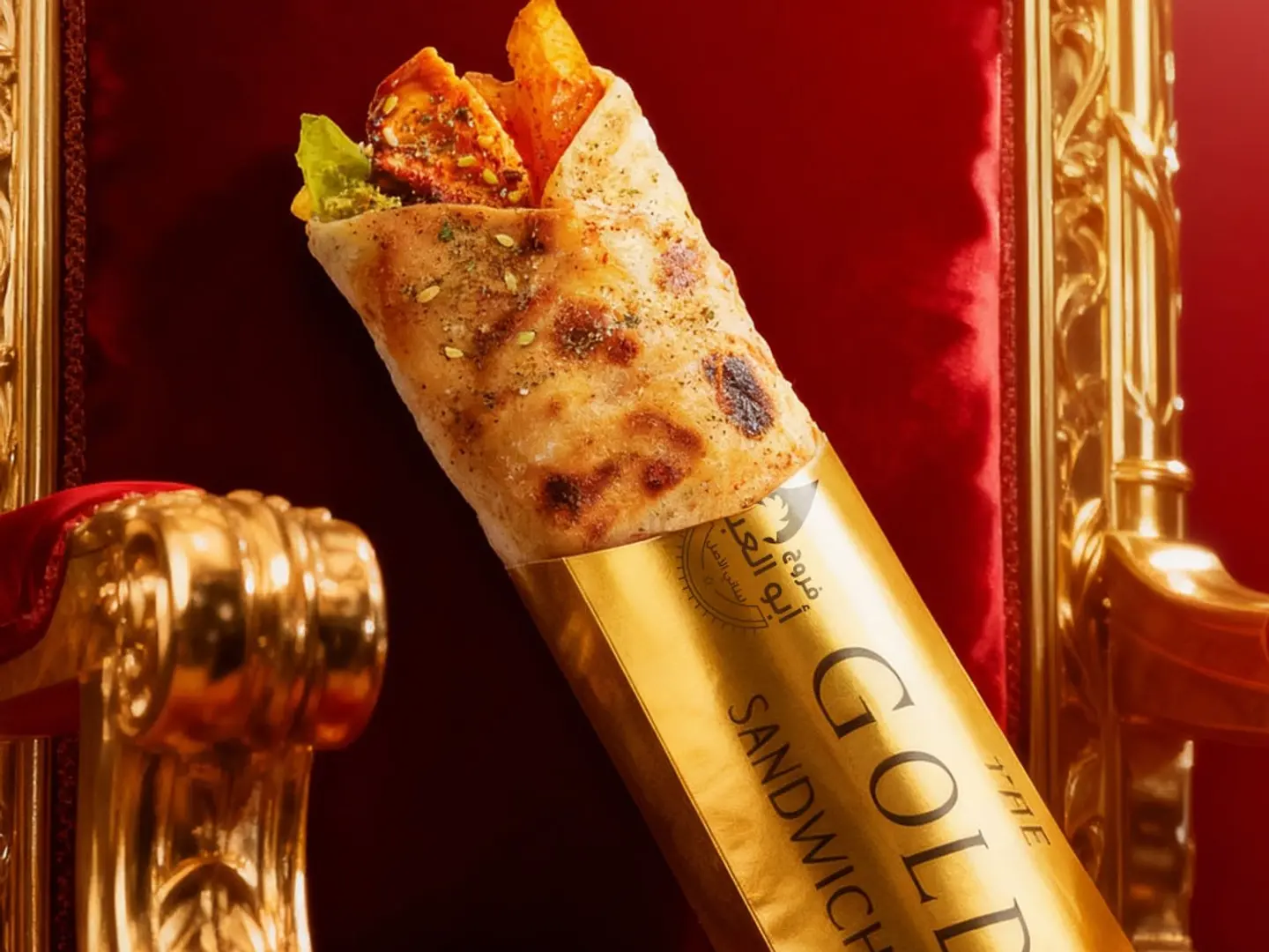 ساندويش ذهبي