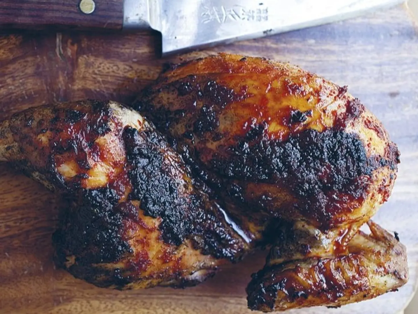 Half A Grilled Chicken