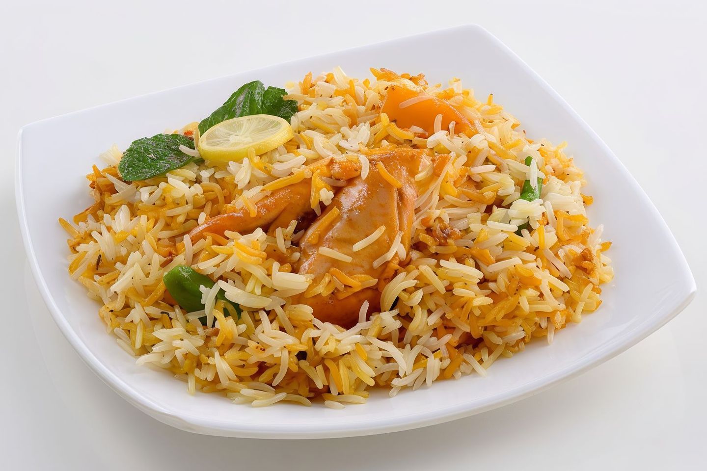 دجاج زربيان مع أرز بيشاور