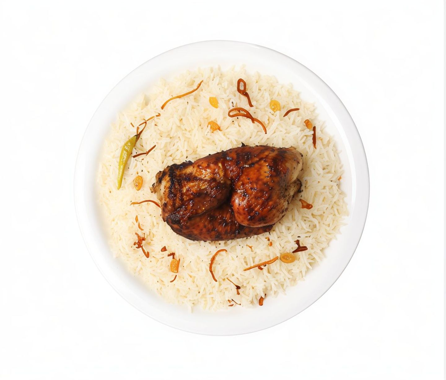 Grill Chicken With Peshawari Rice