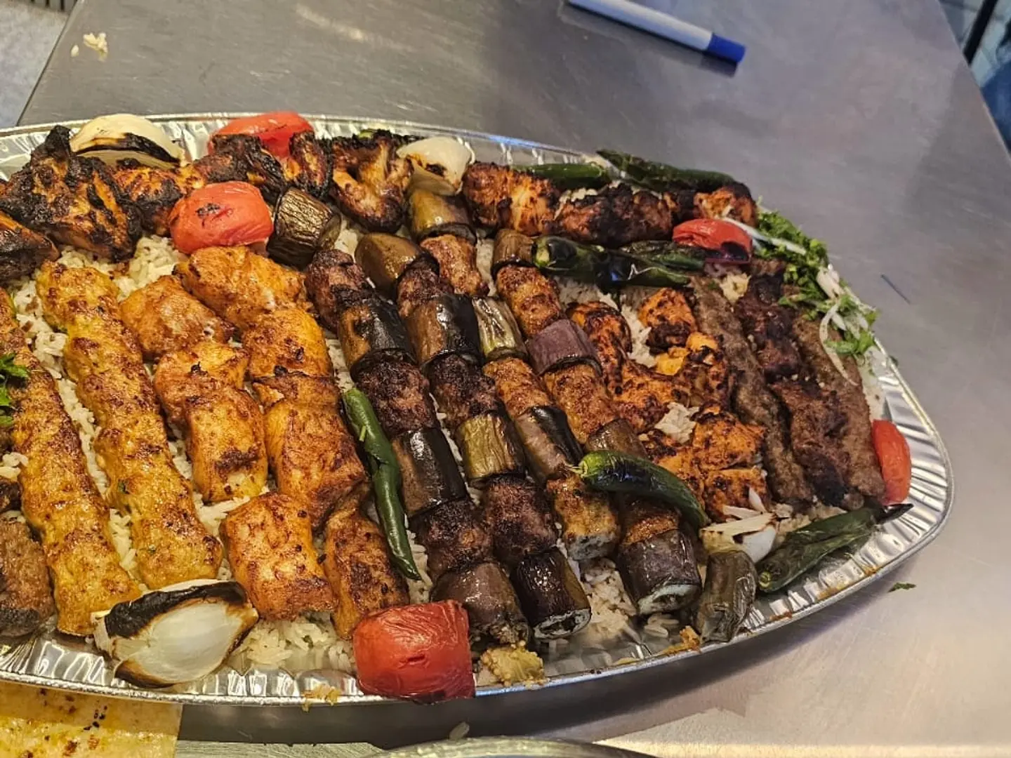Shish Tawook Platter