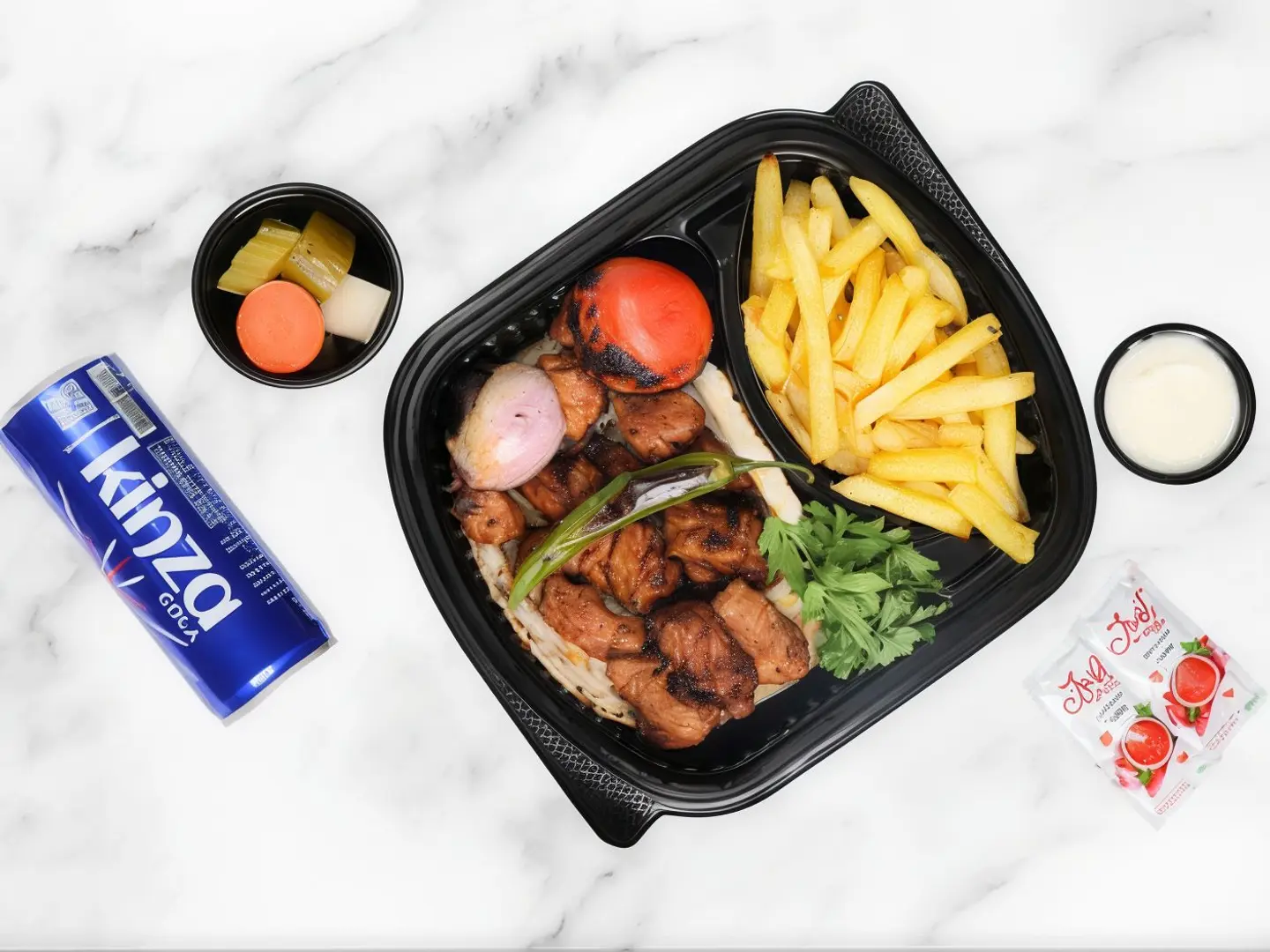 وجبة أوصال لحم