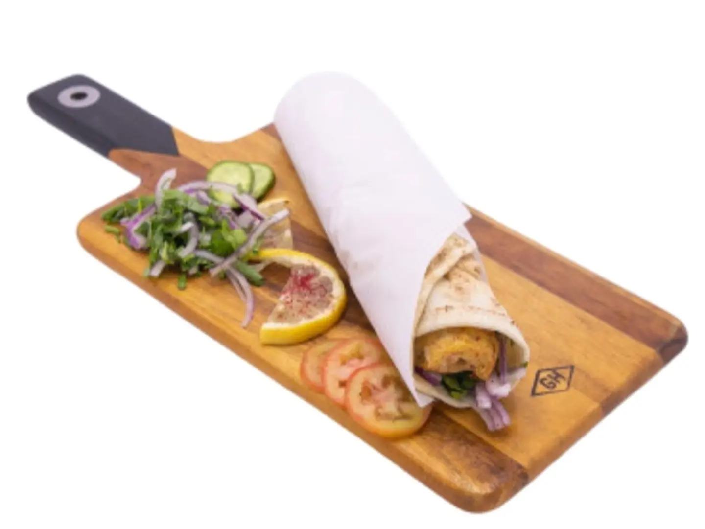 Meat Skewer Sandwich