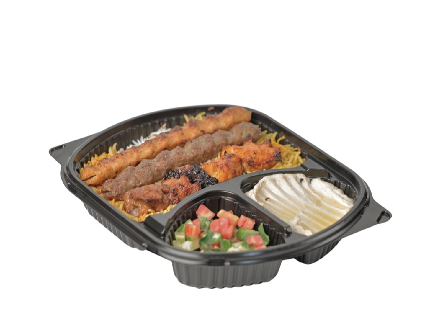 Mixed Grill With Rice - Half Kilo