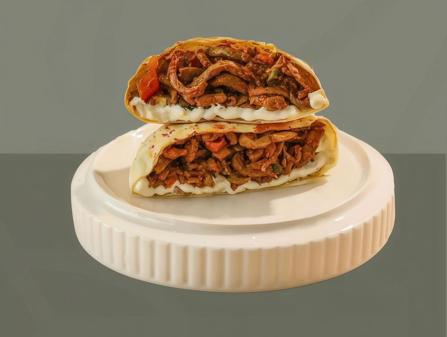 دائرة كبدة بالجبن