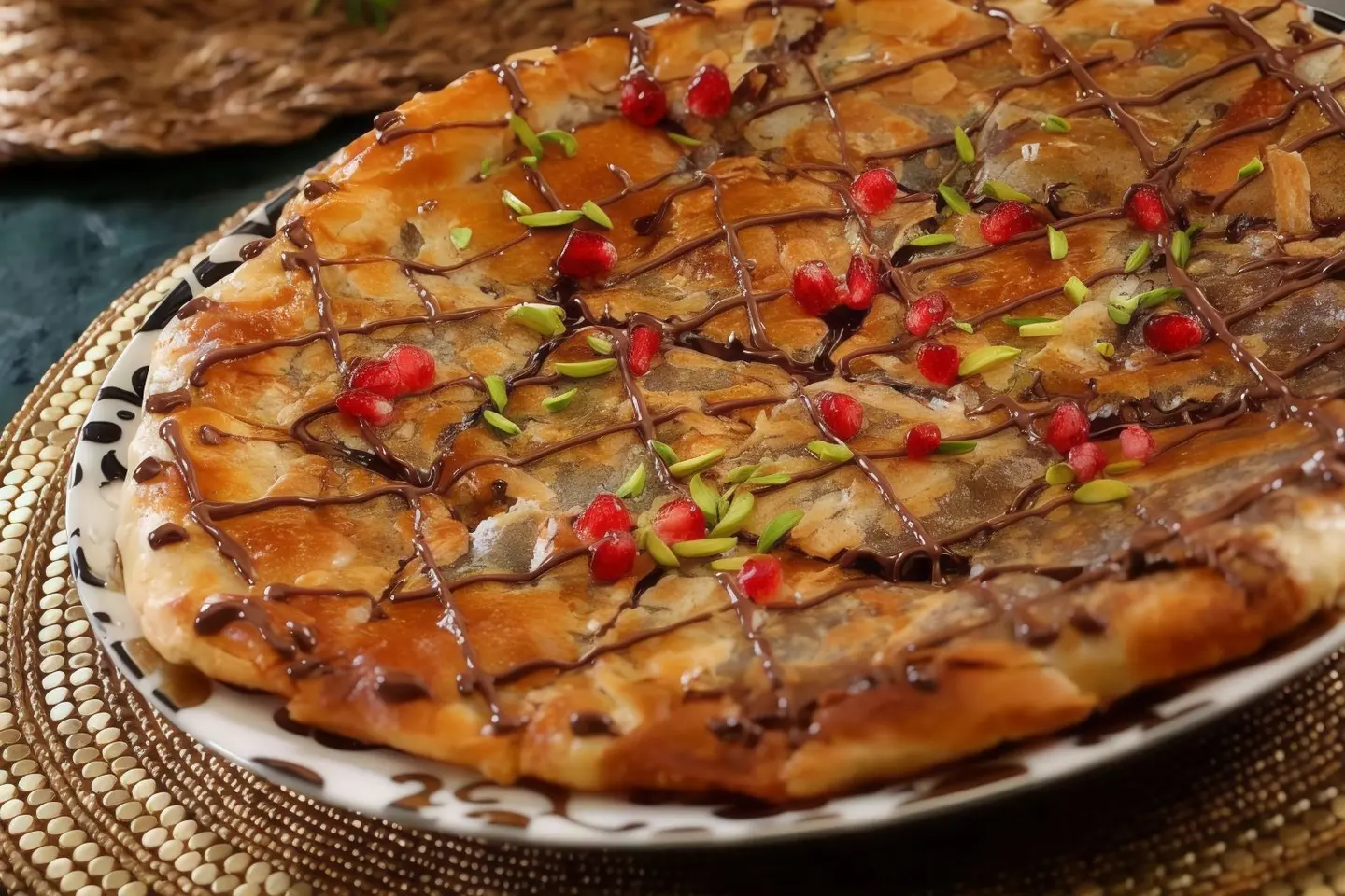 فطيرة شوكولاتة - صغير