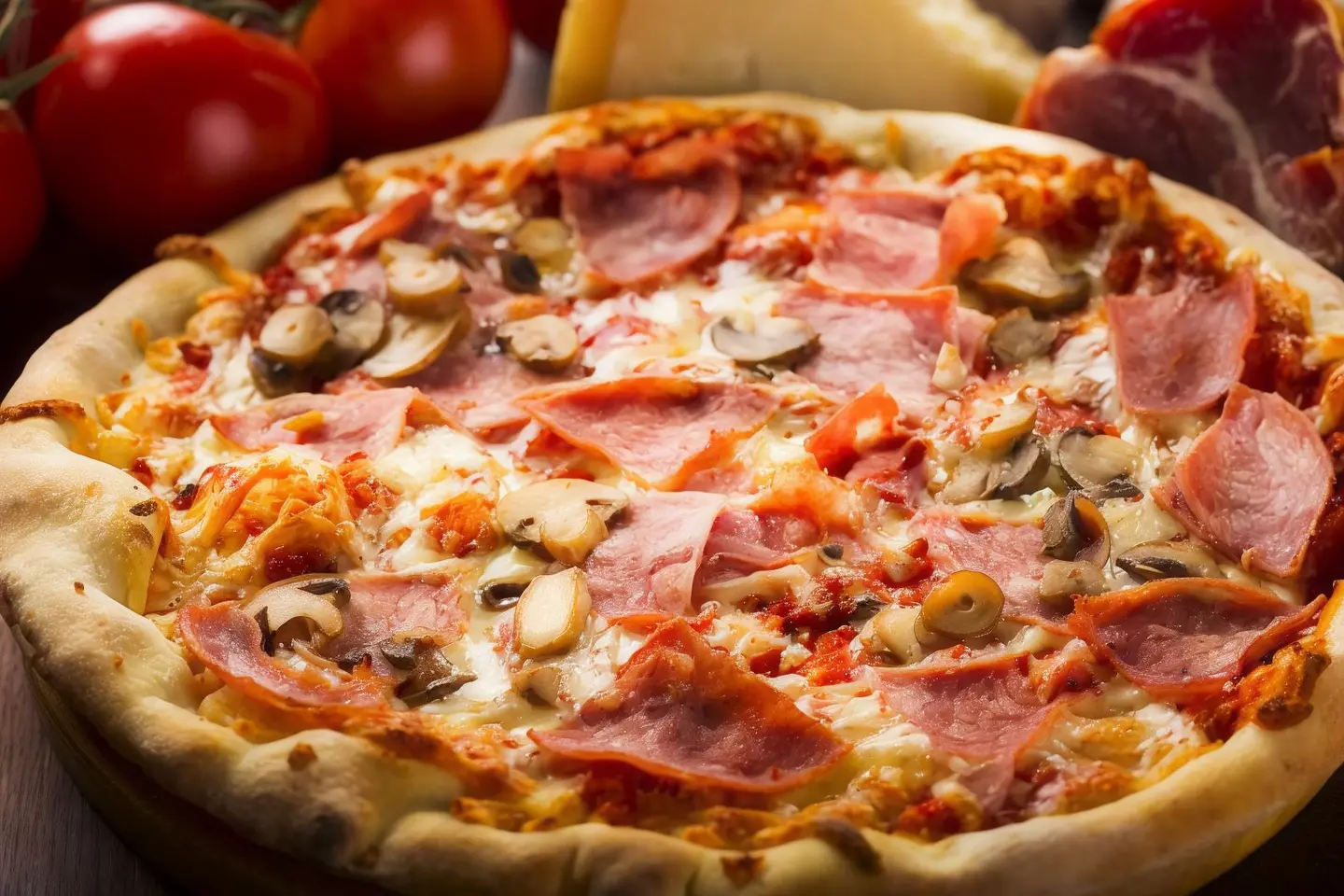 بيتزا بسطرمة - وسط