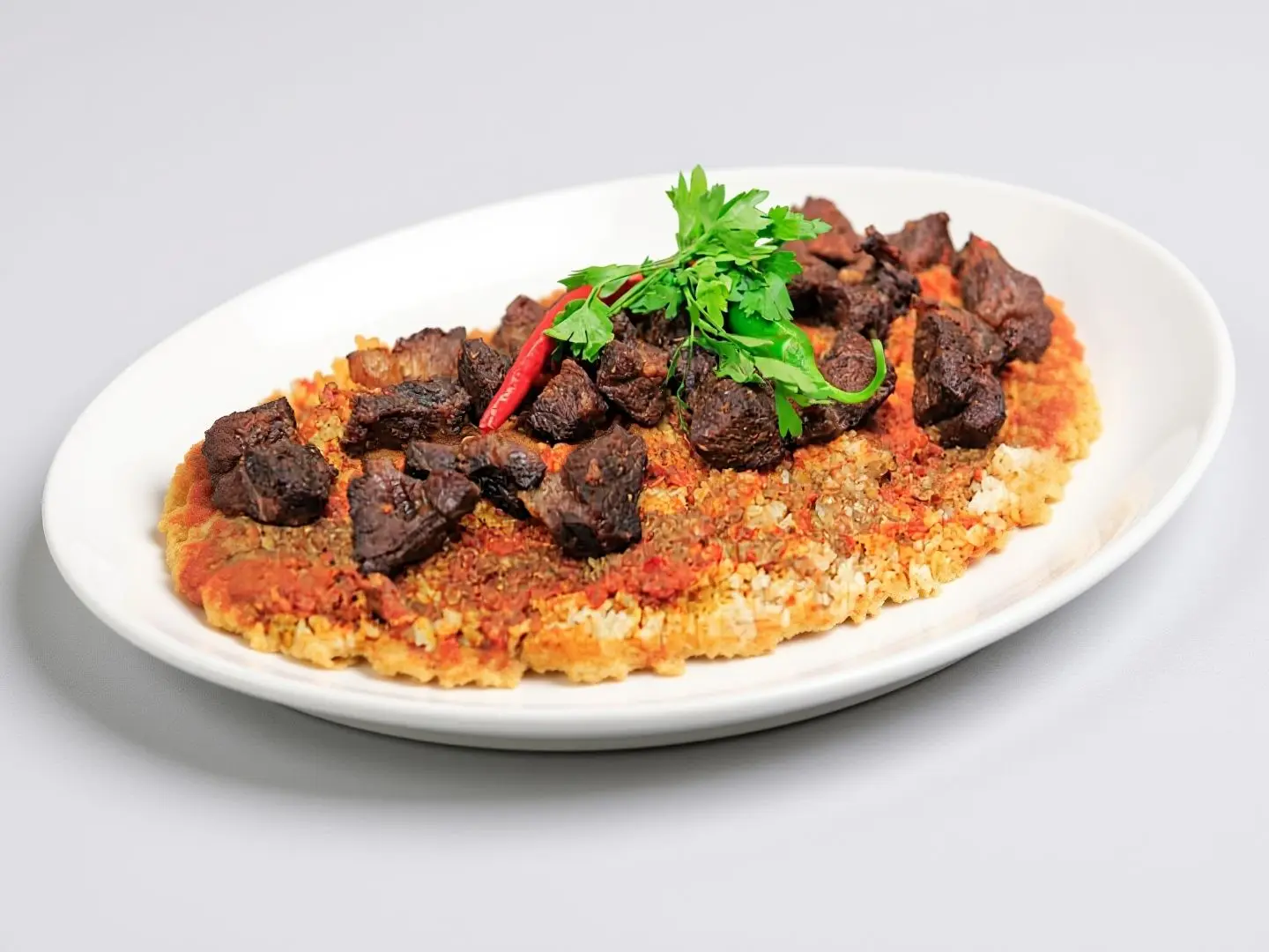 فته باللحمة