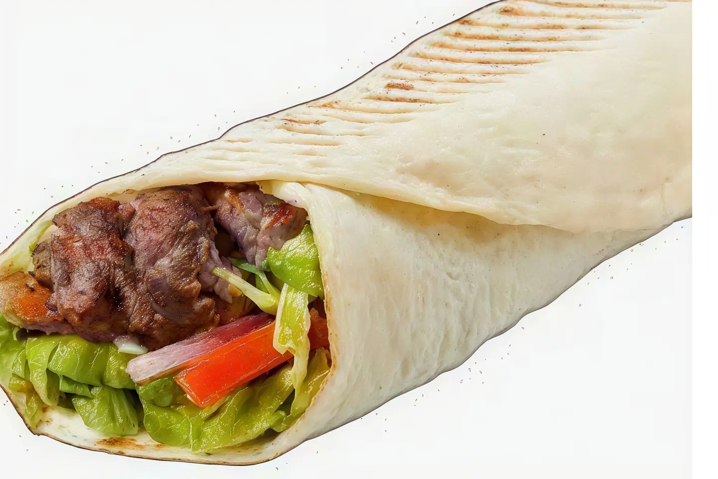 ساندوتش كباب لحم طازج