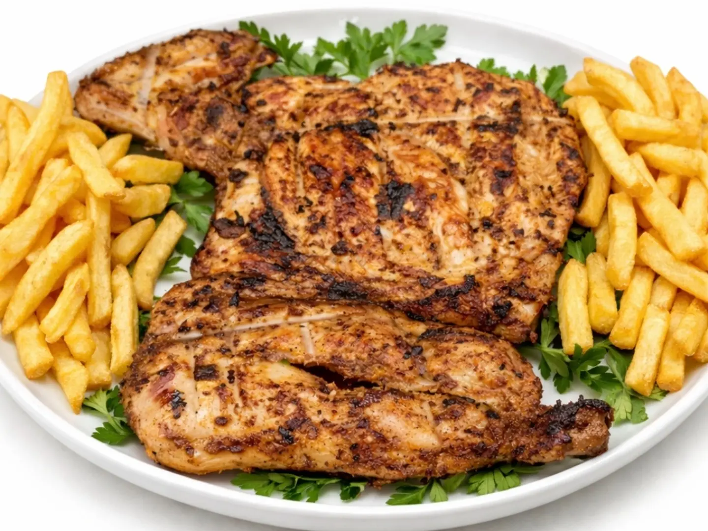 Whole Chicken On Charcoal Without Rice