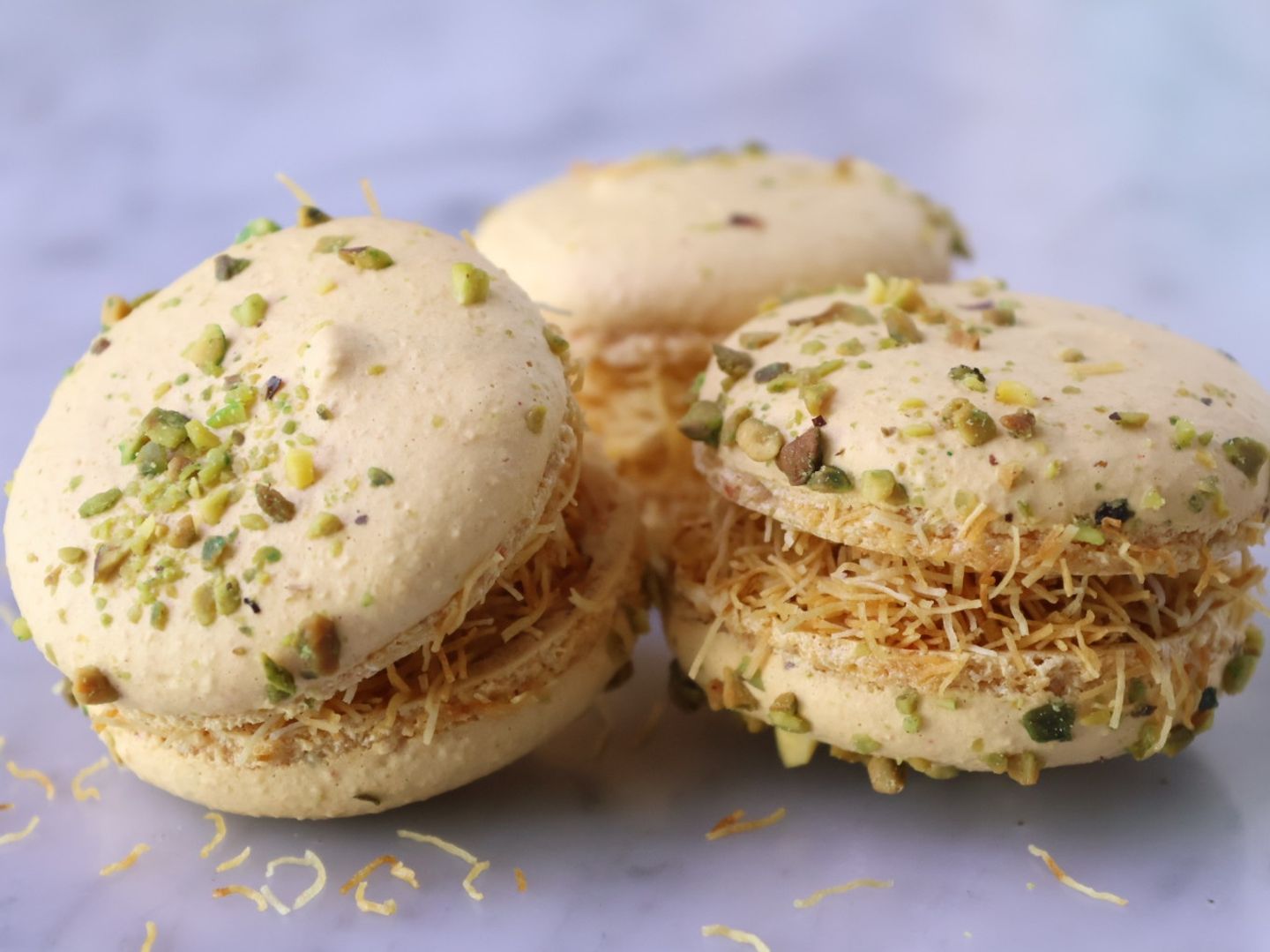 Macaron Kunafa