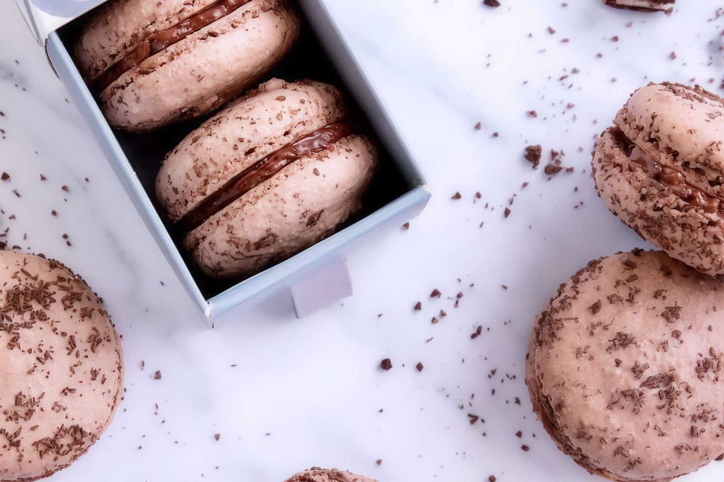 Macarons Chocolate Crunch