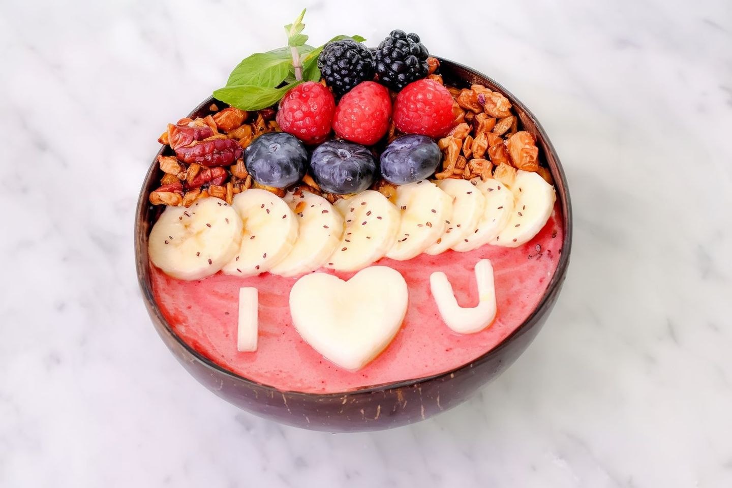 Pink Smoothie Bowl