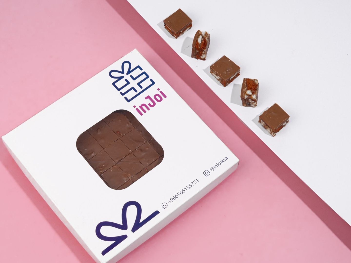 Biscuit Cubes Dessert