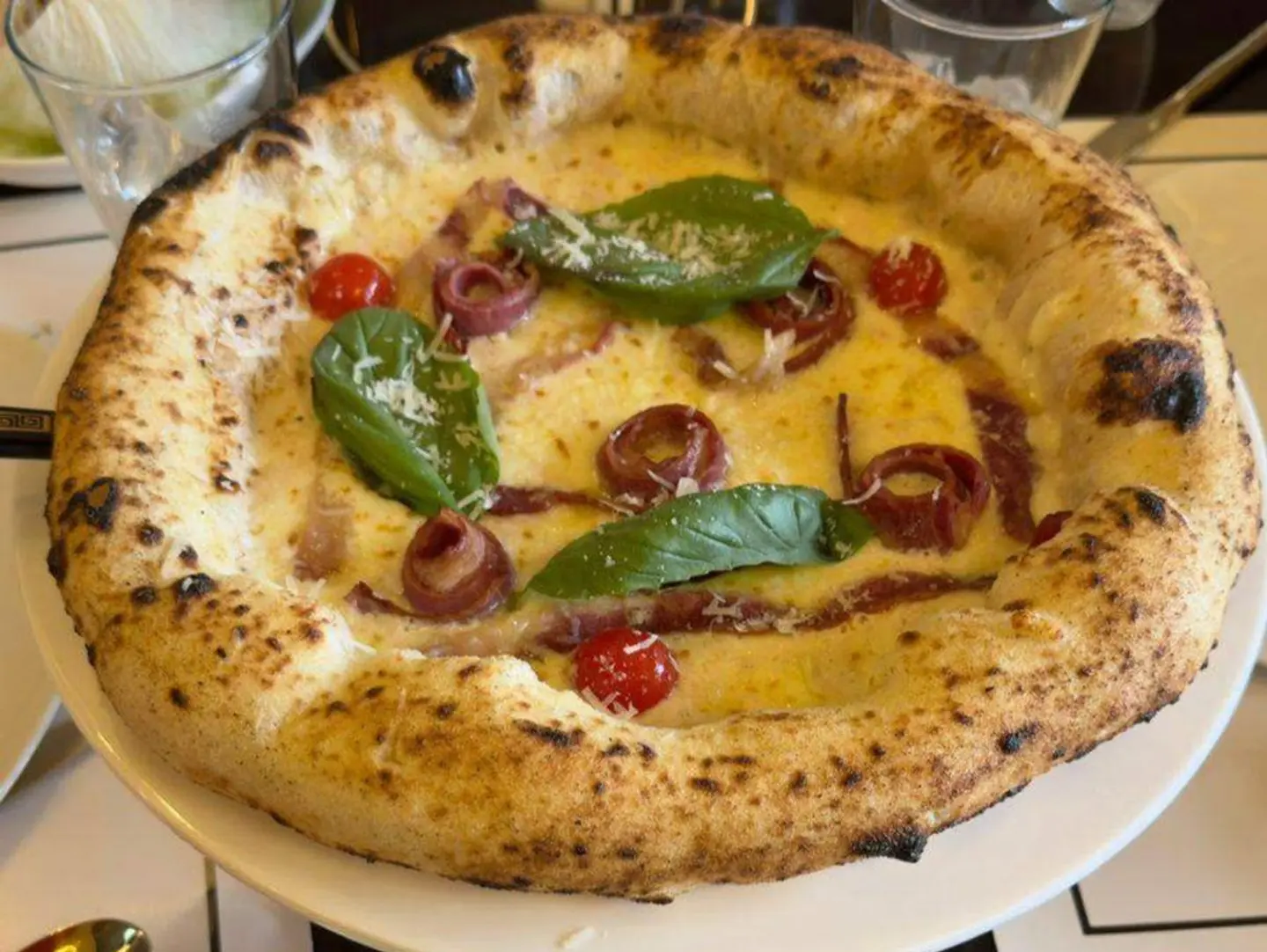 Beef B Acon Pizza
