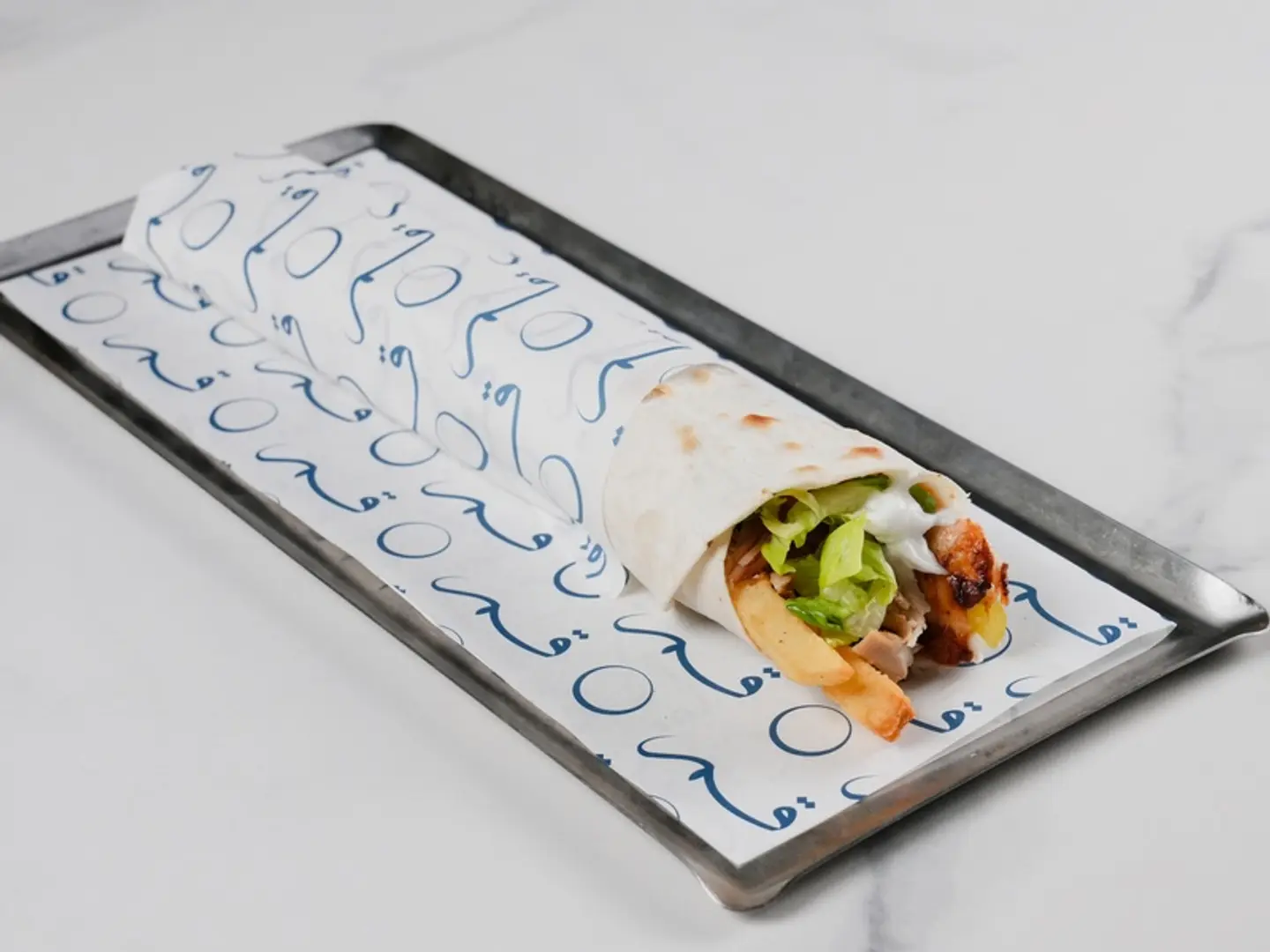 ساندويش شاورما دجاج