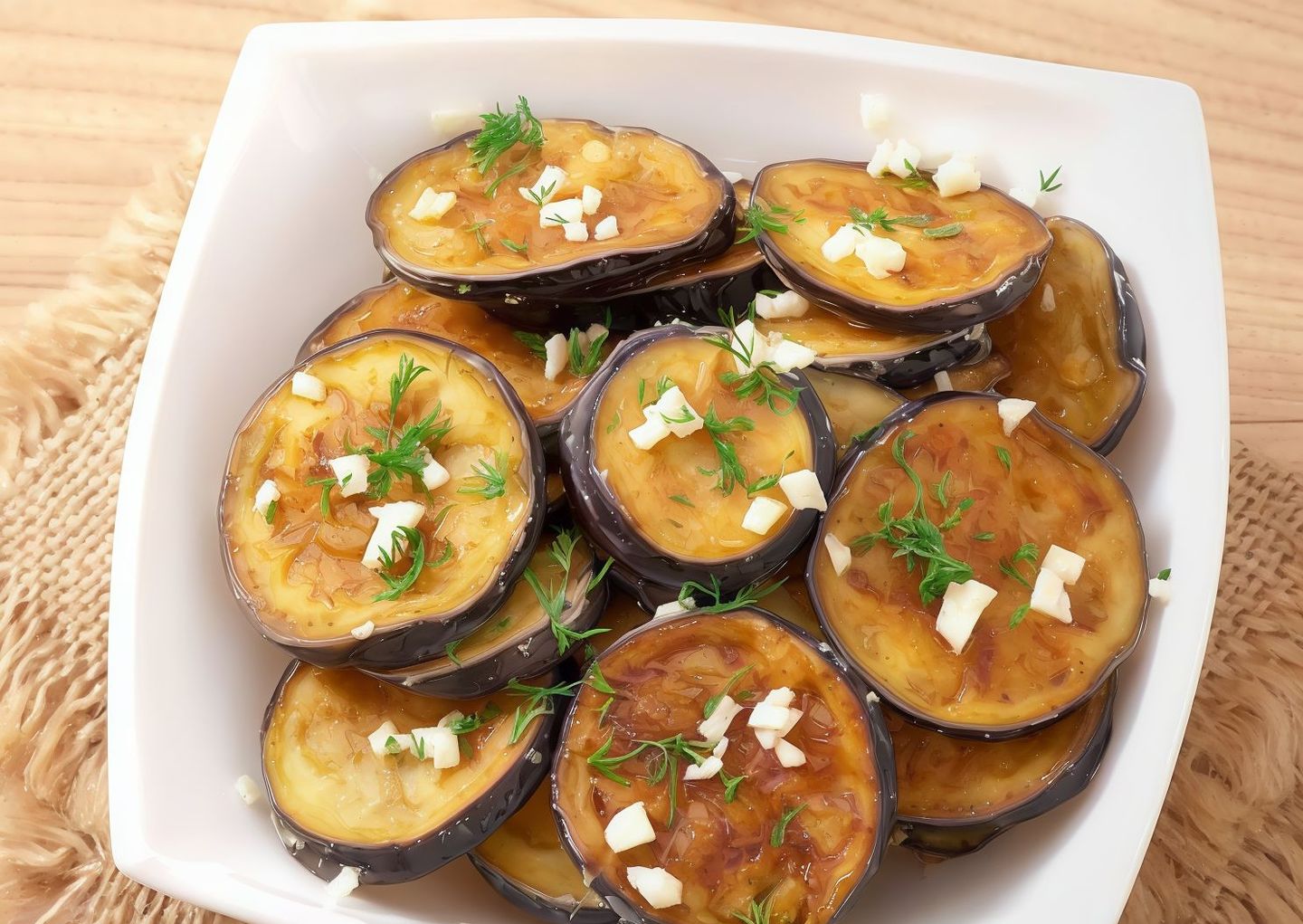 صحن باذنجان صغير