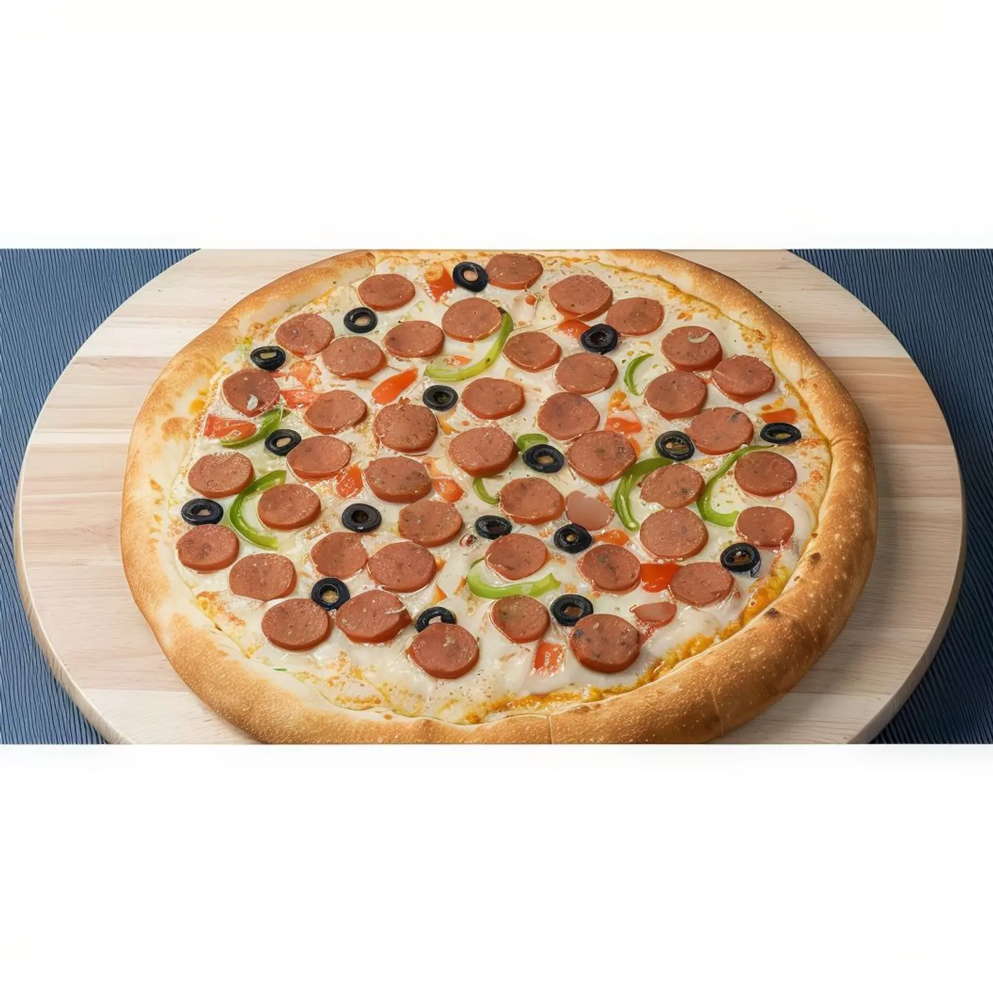 Hot Dog And Cheese Pizza