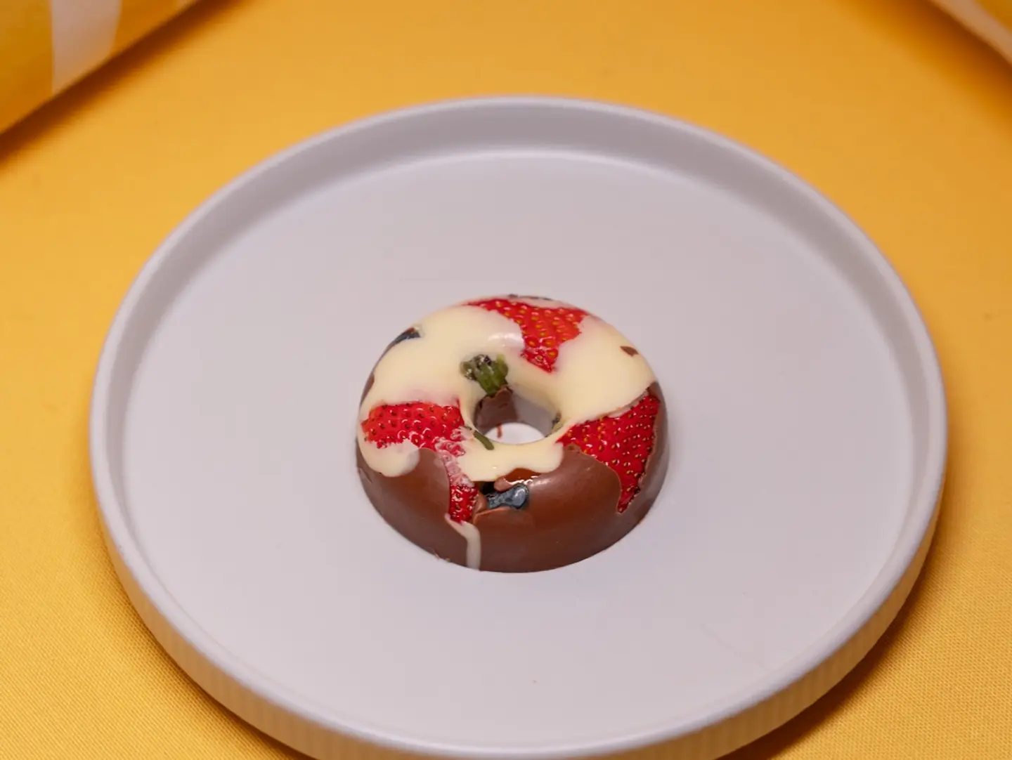 Chocolate Fruit Donut