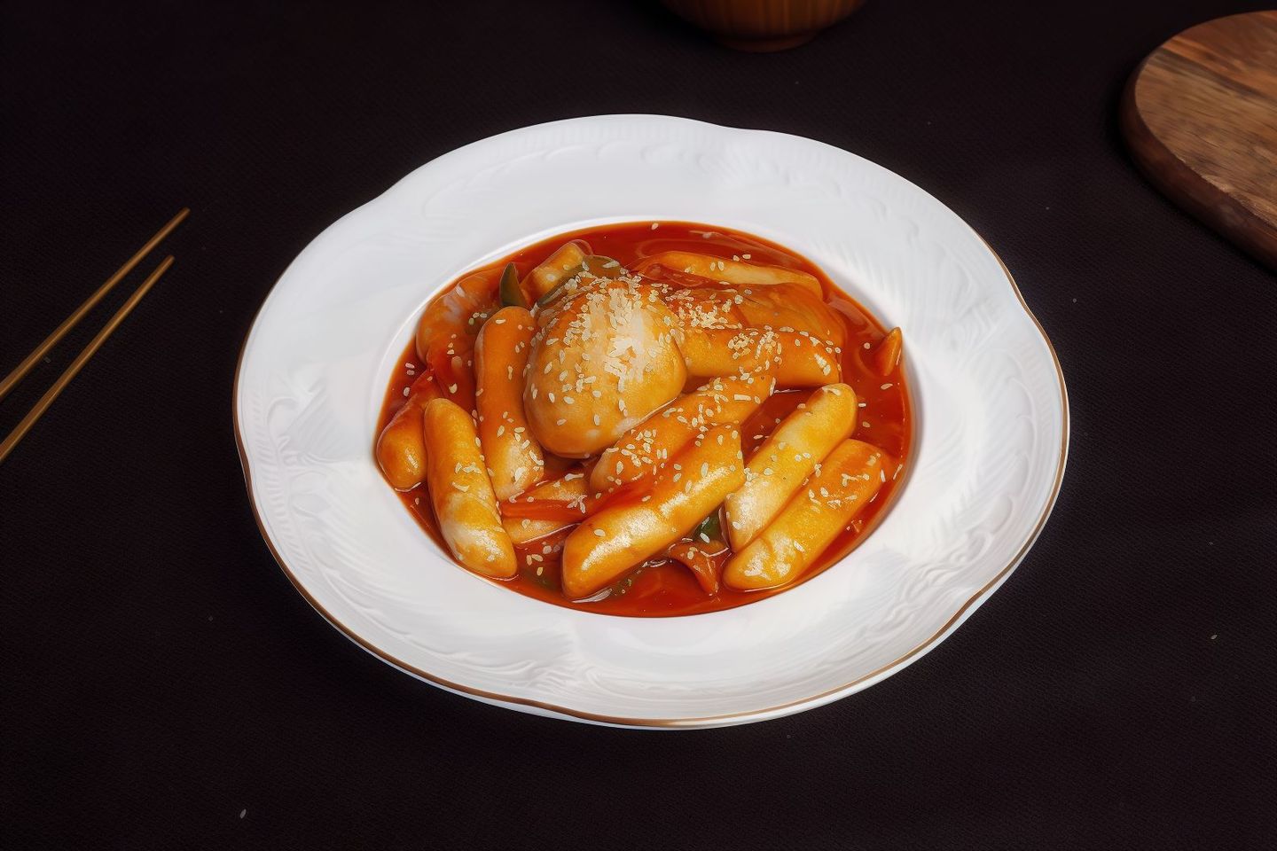 Toppoki With Cheese - Plain