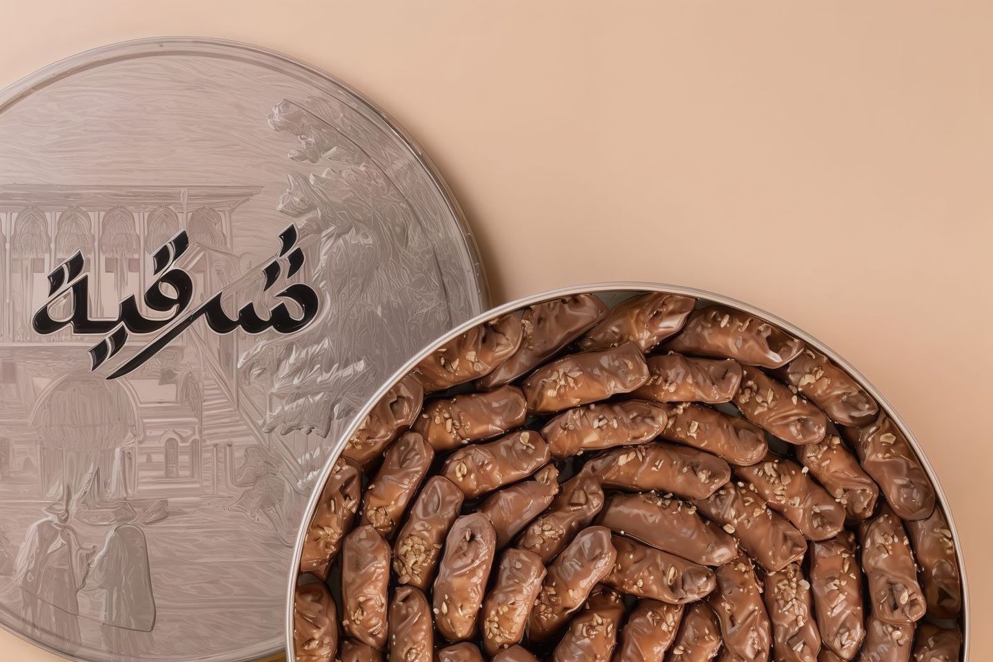 بقلاوة شرقية بيكان بالشوكولاته كبير