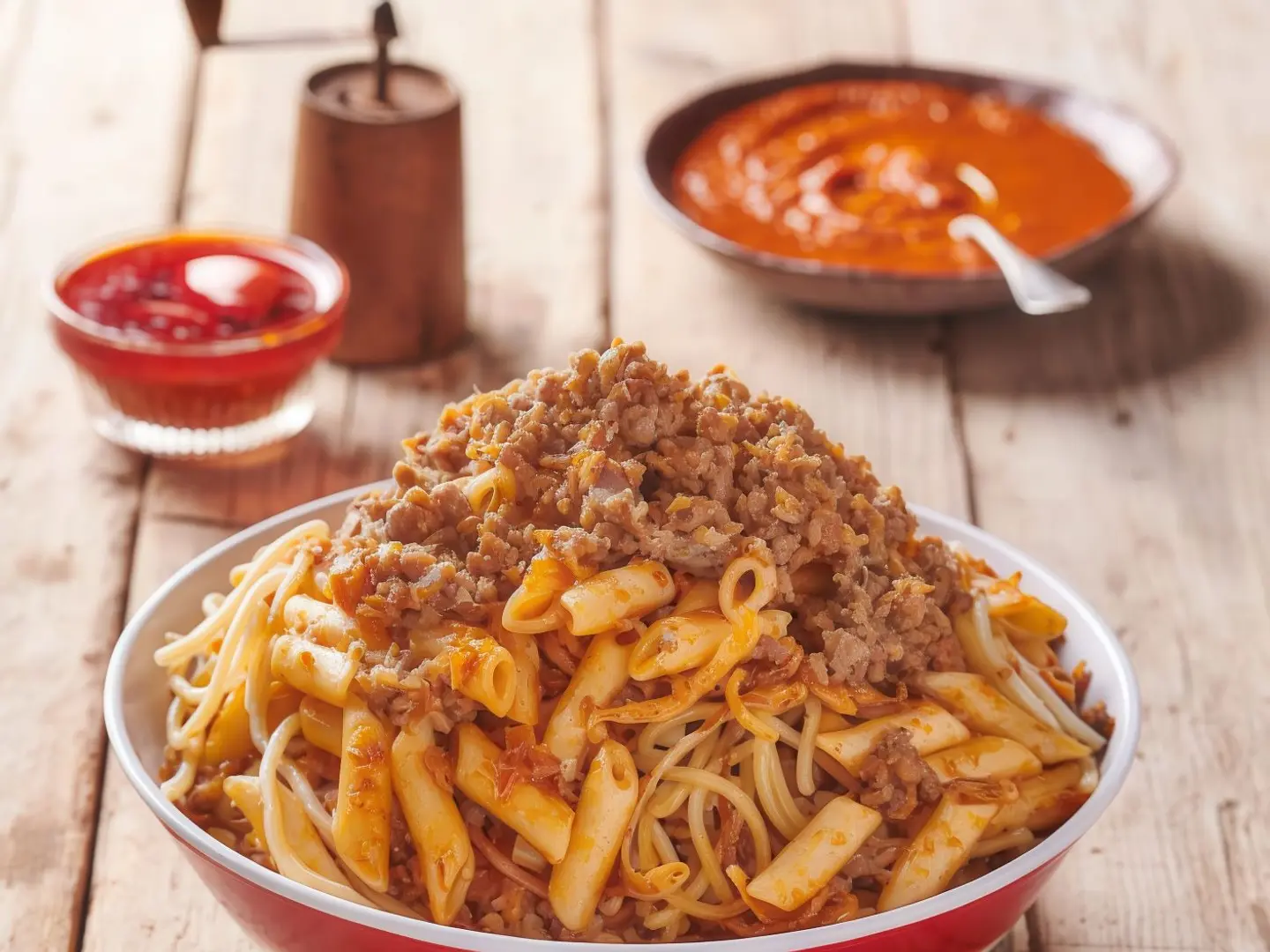 Macaroni Casserole With Minced Meat