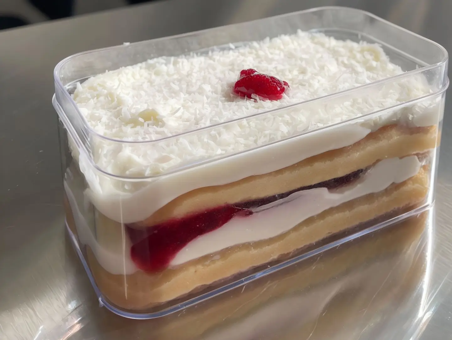 Coconut And Berry Tiramisu