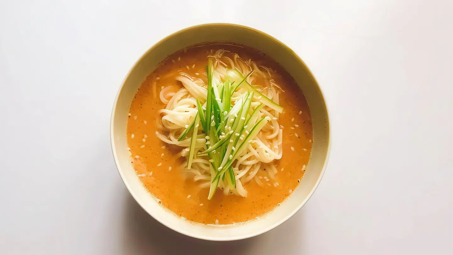 شوربة نودلز الخضار