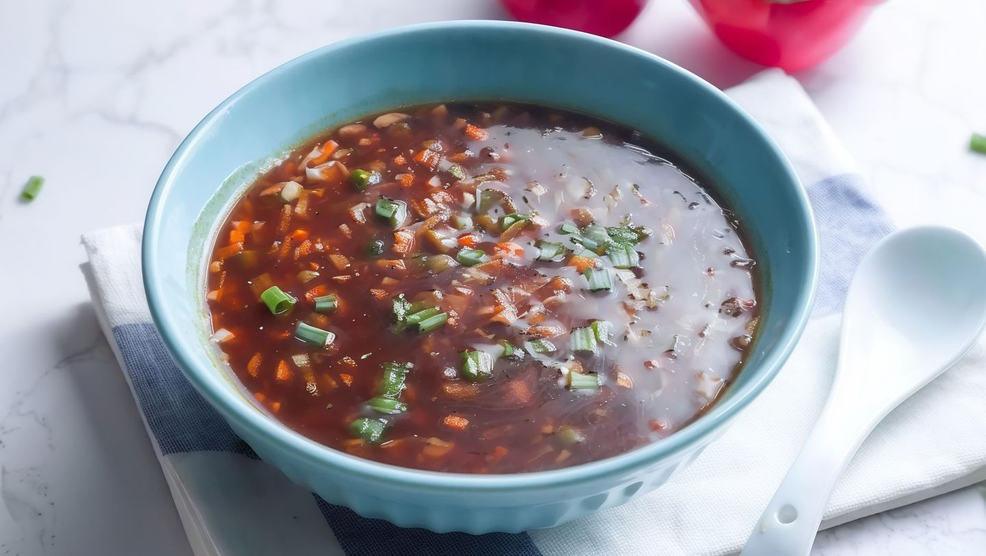 Hot And Sour Vegetables Soup
