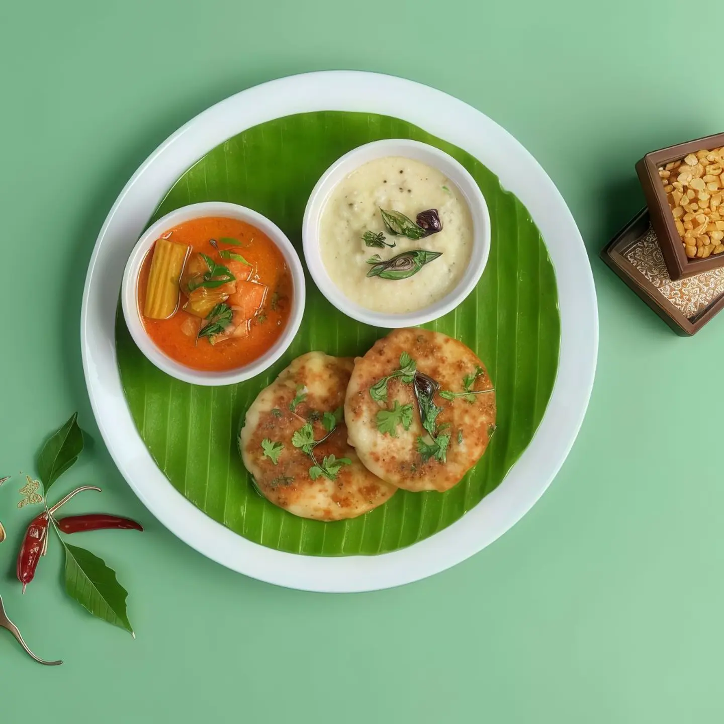 Curd Idly 2 Pieces