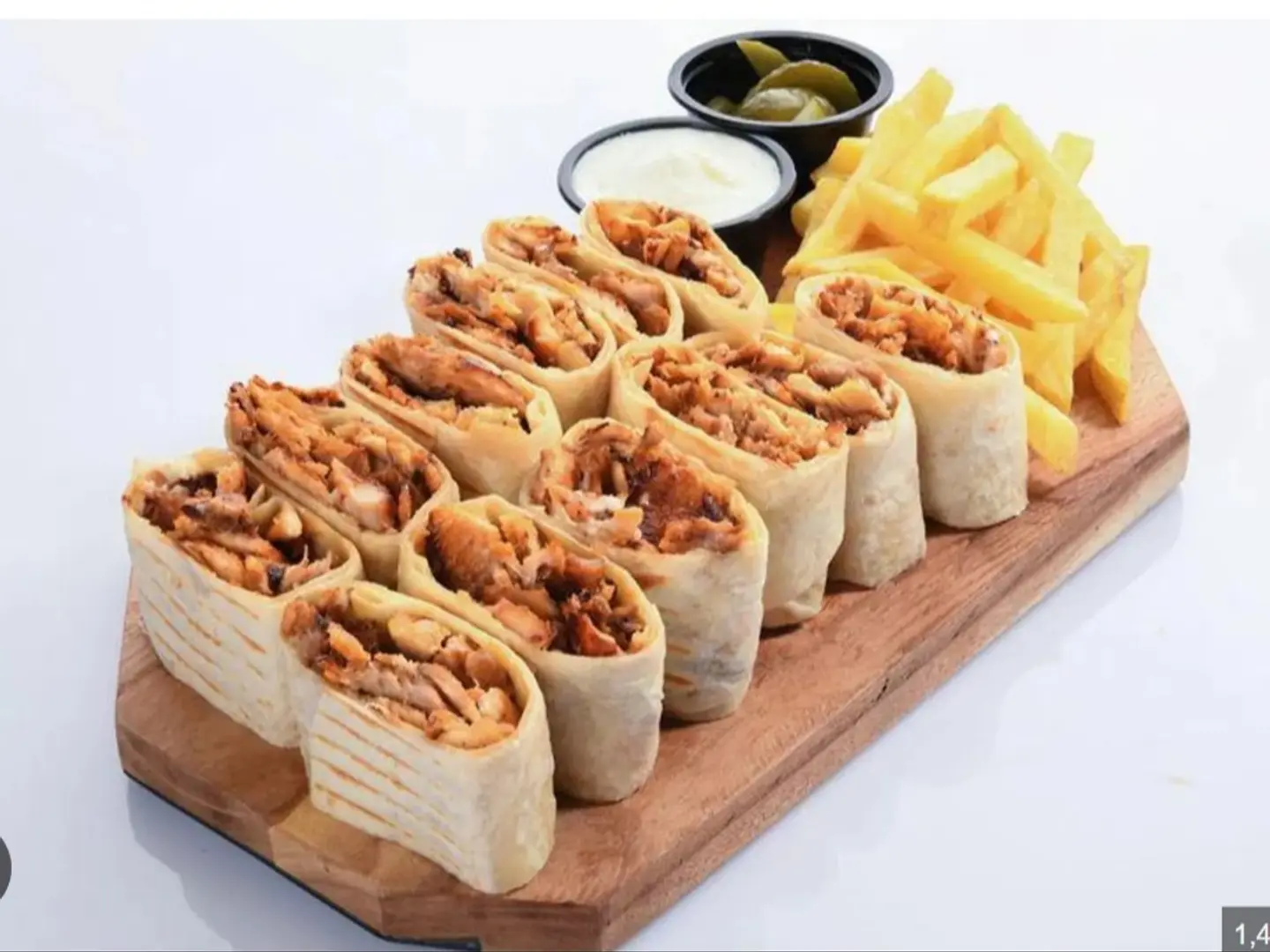 شاورما عربي دبل