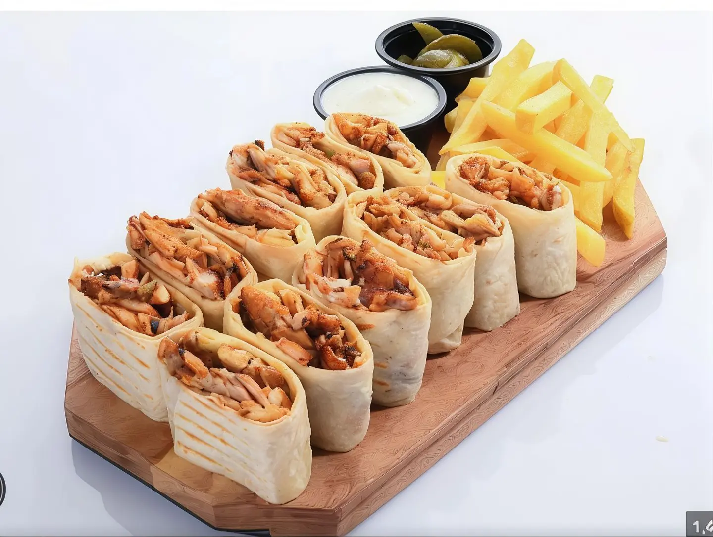 شاورما عربي دبل