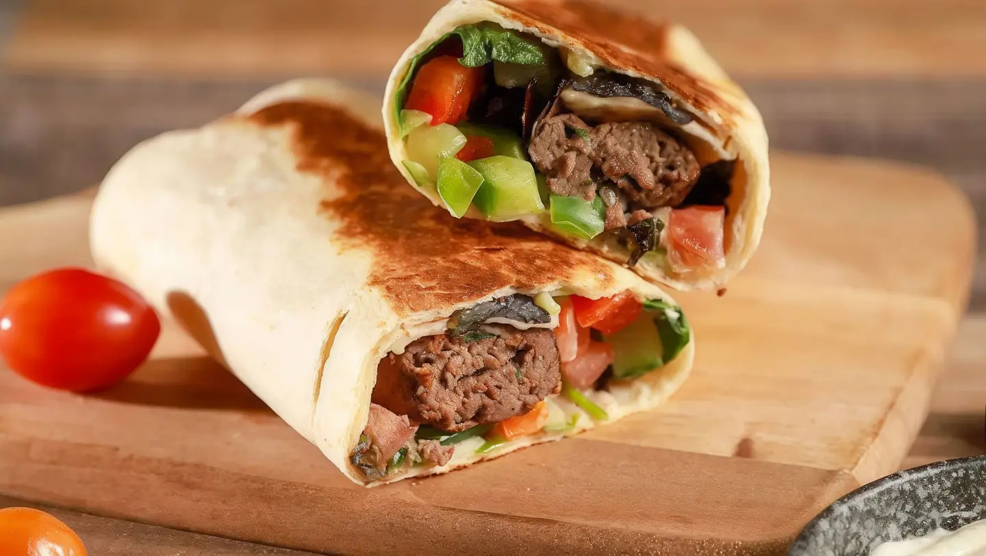 Meat Kebab Sandwich
