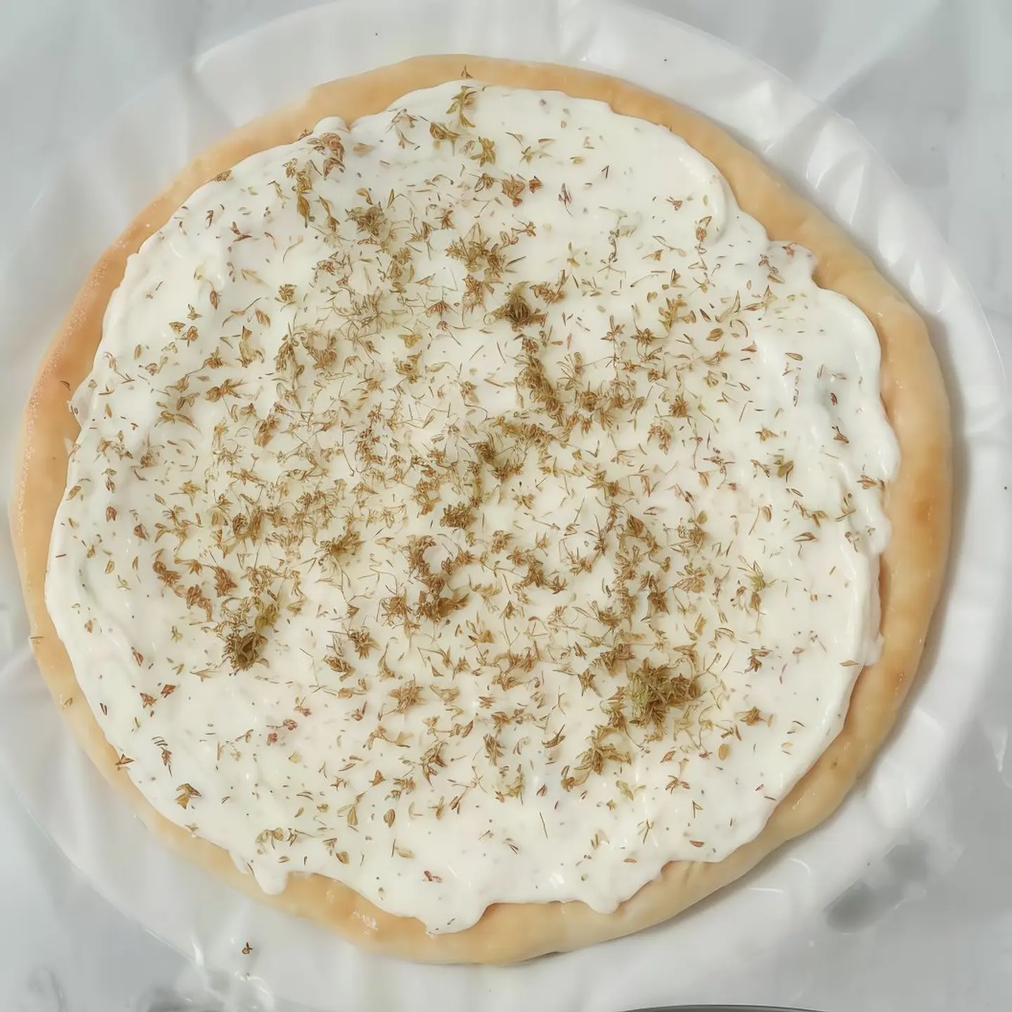 فطيرة جبنة بالزعتر