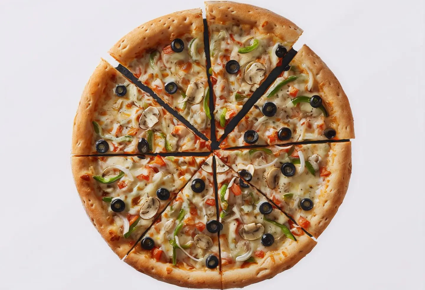 Vegetable Pizza Stuffed Toppings
