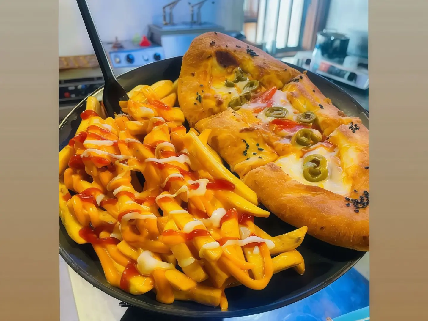 وجبة فطيرة مكس جبن