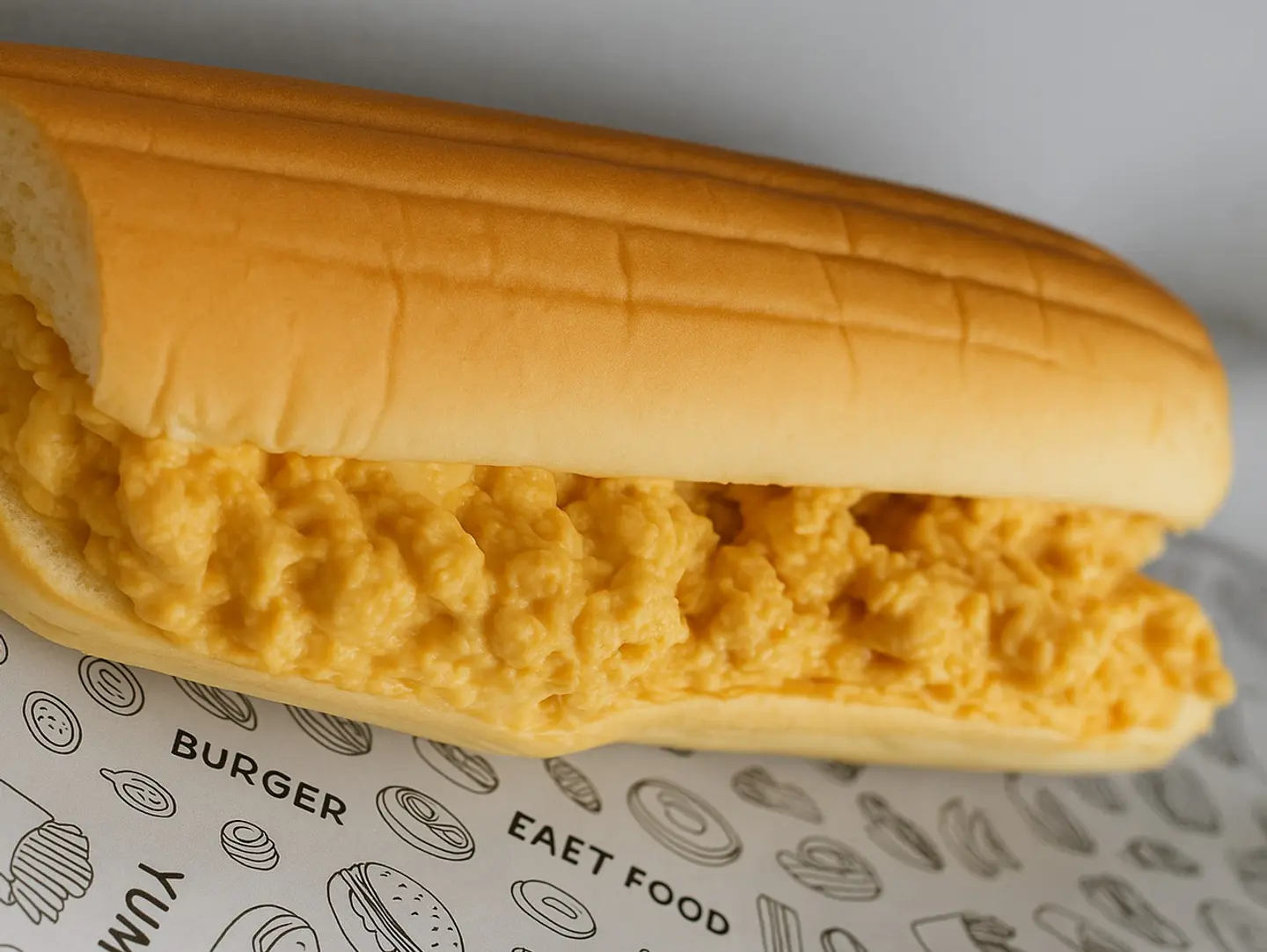 ساندويتش بيض مقلي