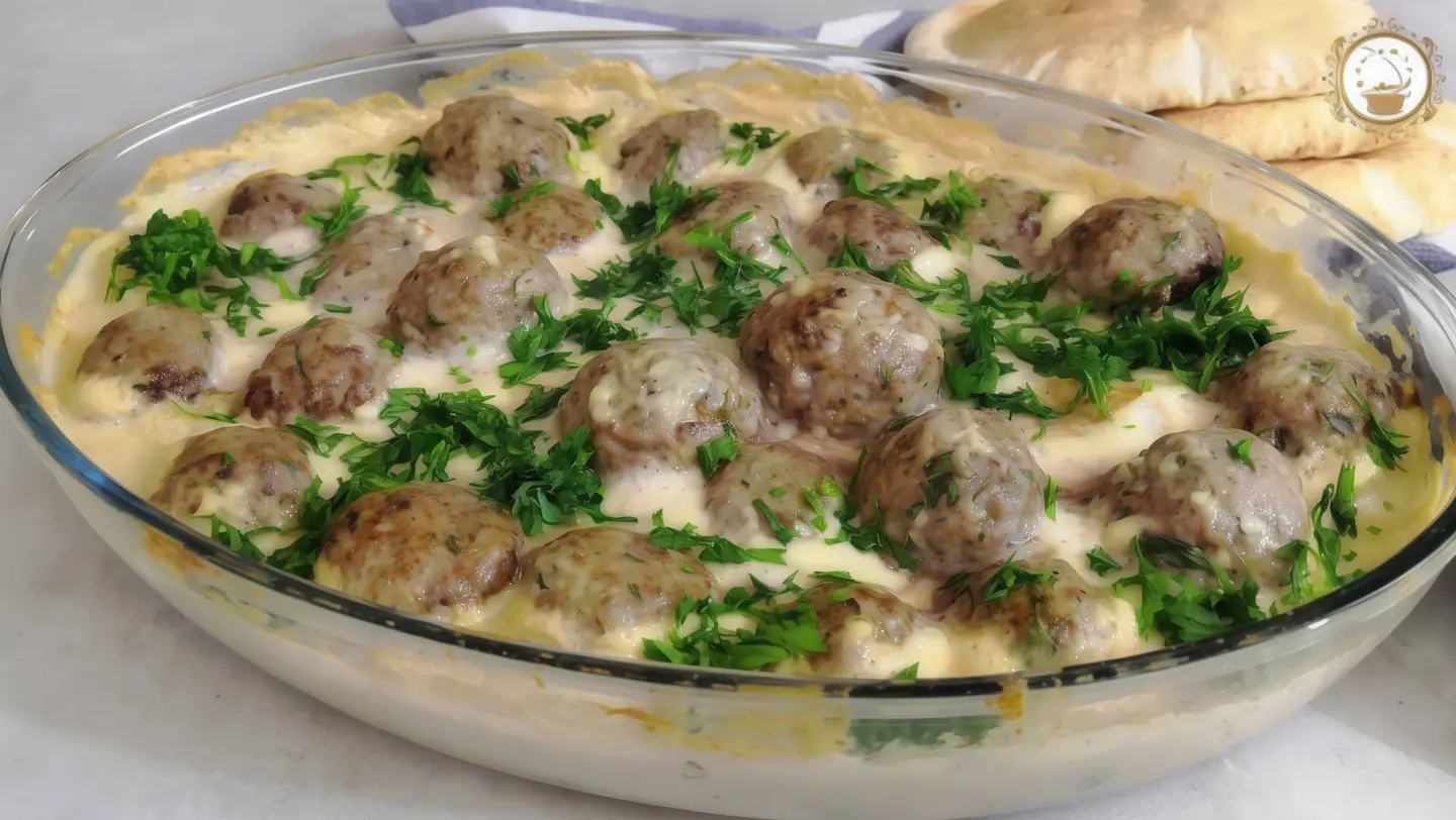 Oven Baked Tahini Kofta