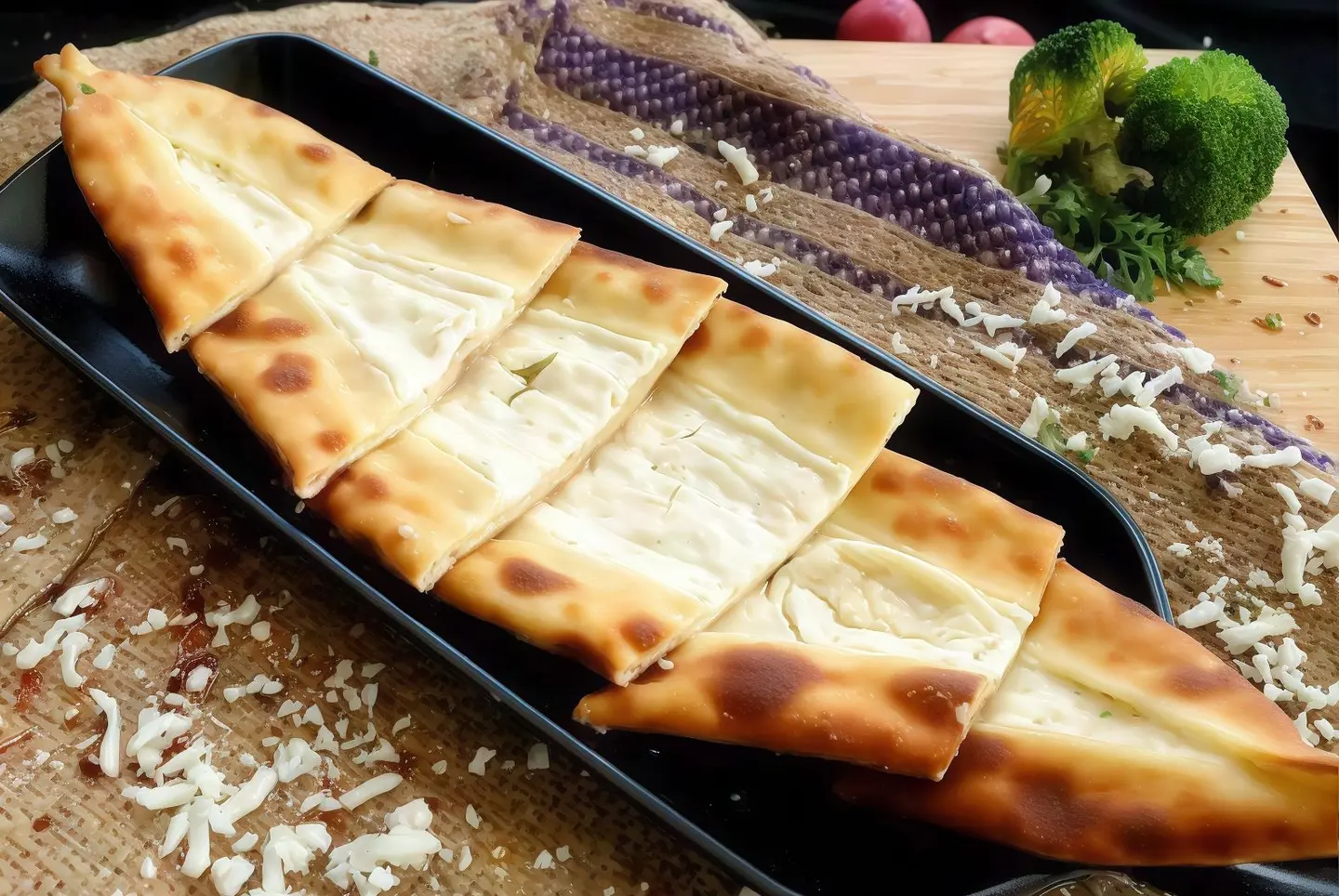 فطيرة جبنة سائلة - مغفل