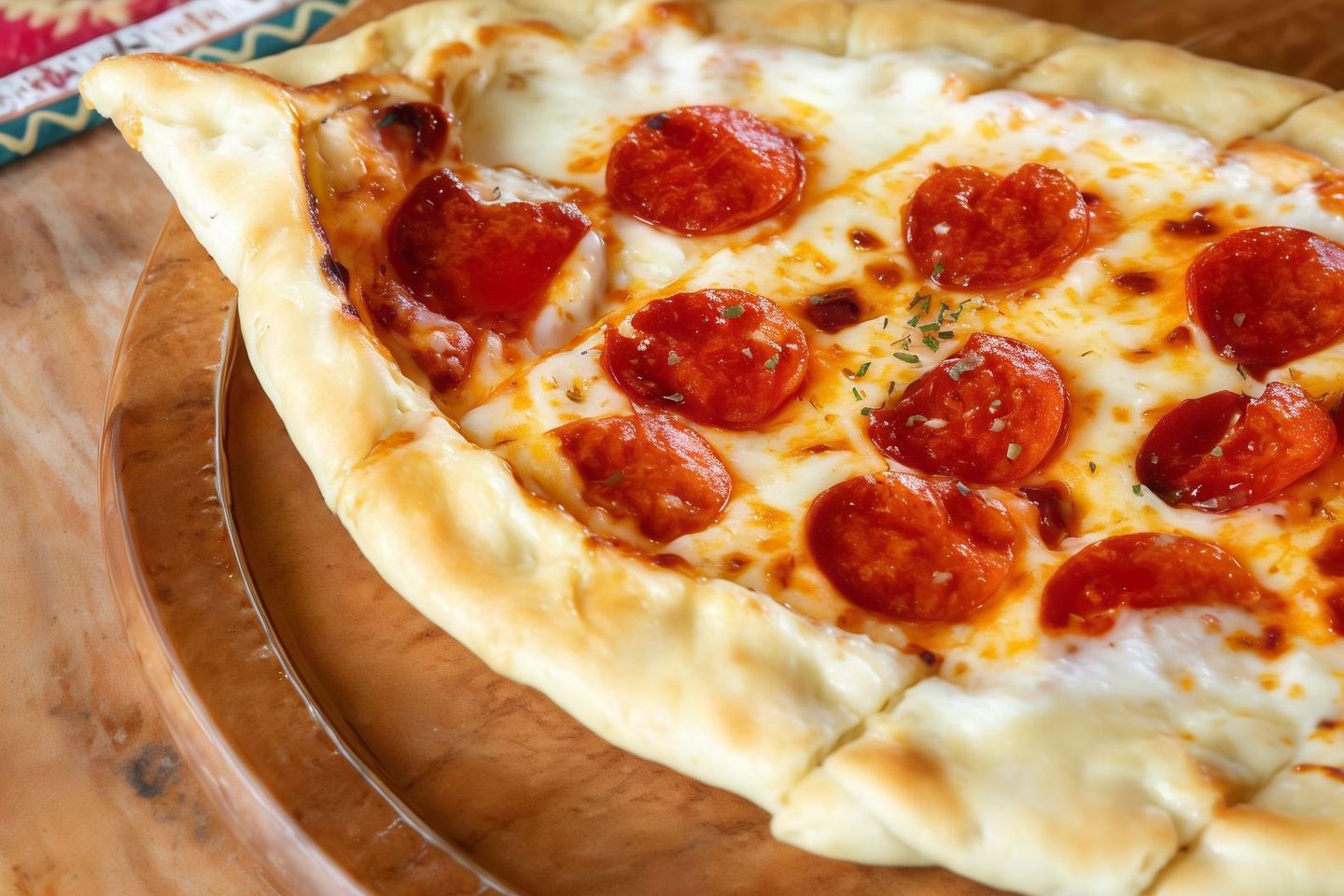 Pepperoni Cheese Pie