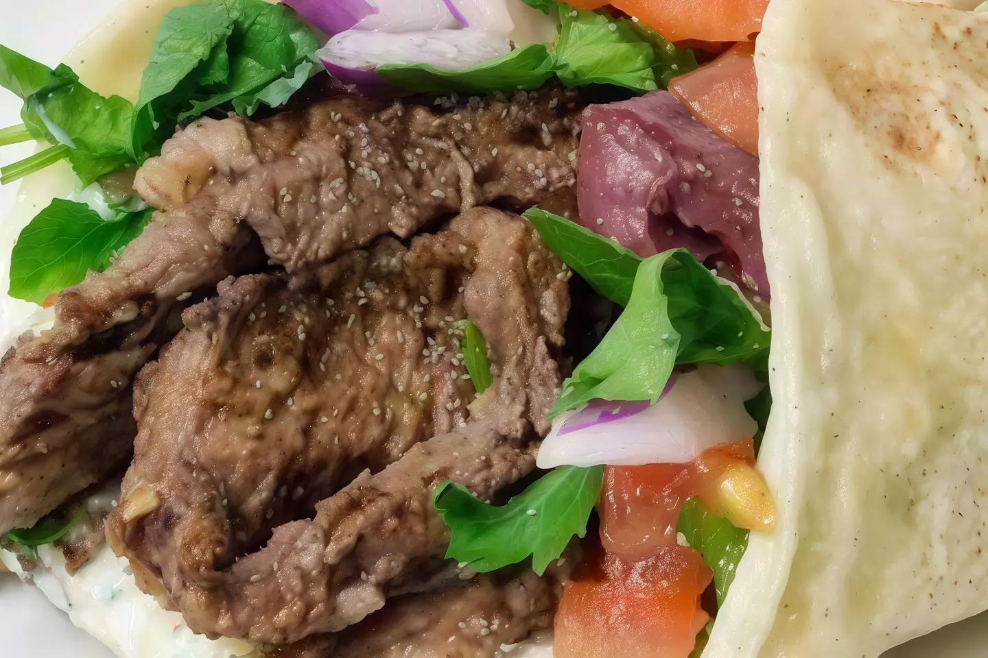 صاروخ شاورما لحم